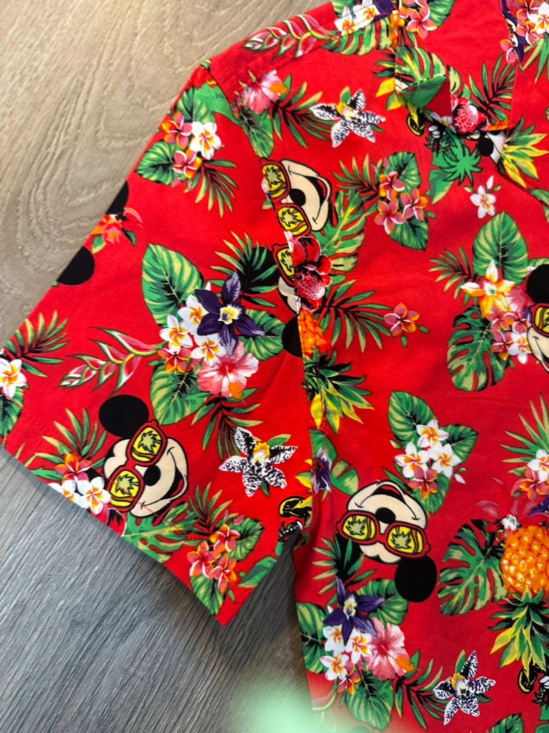 Disney Mickey Mouse Hawaiian Shirt Size S - photo 3