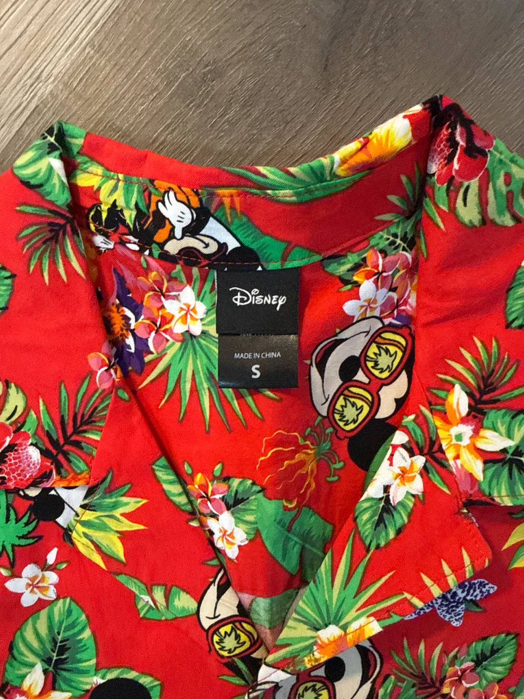 Disney Mickey Mouse Hawaiian Shirt Size S - photo 2