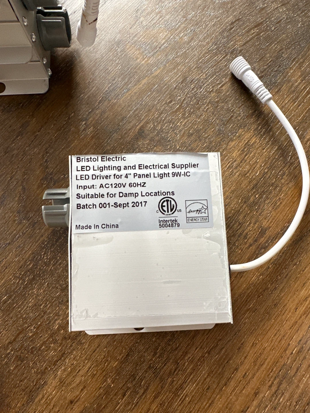 Bristol Electric LED Driver for 4" Panel Light (9W-IC) - photo 3