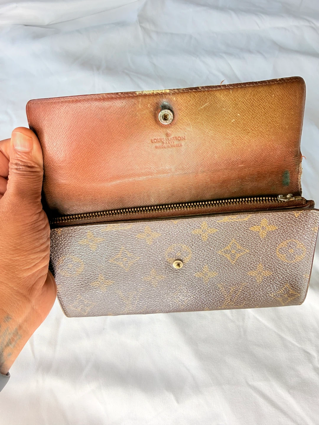 Louis Vuitton Brown Monogram Sarah Wallet Classic Design - photo 3
