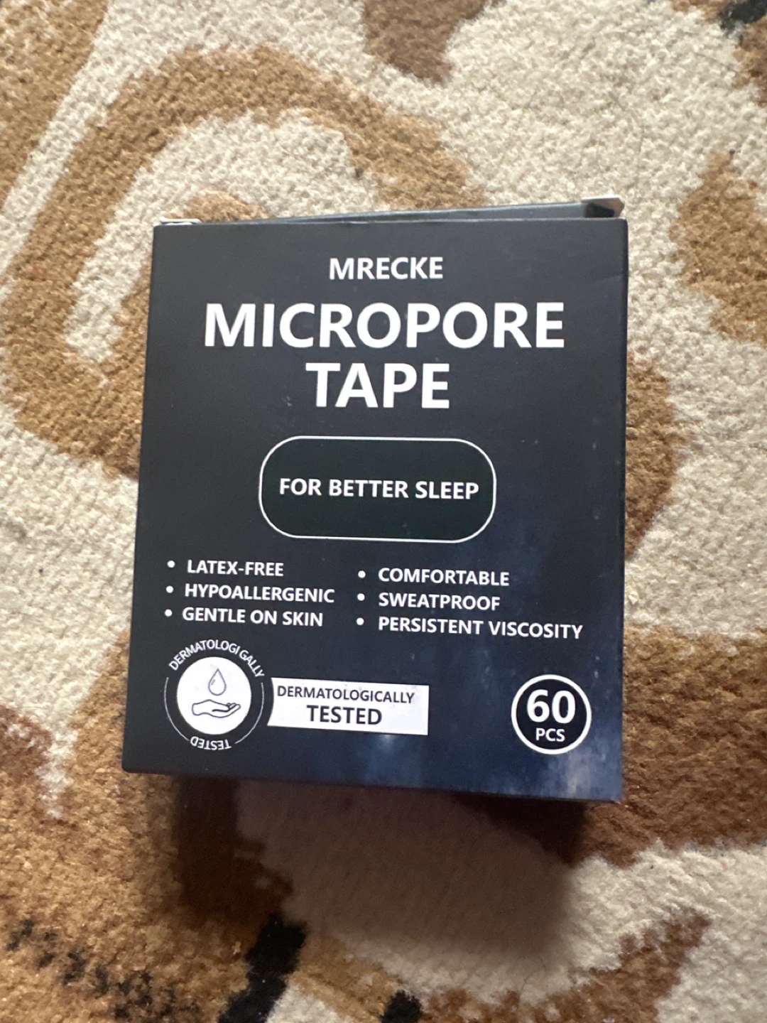 MRECK MicroPore Tape for Better Sleep - 60 Count