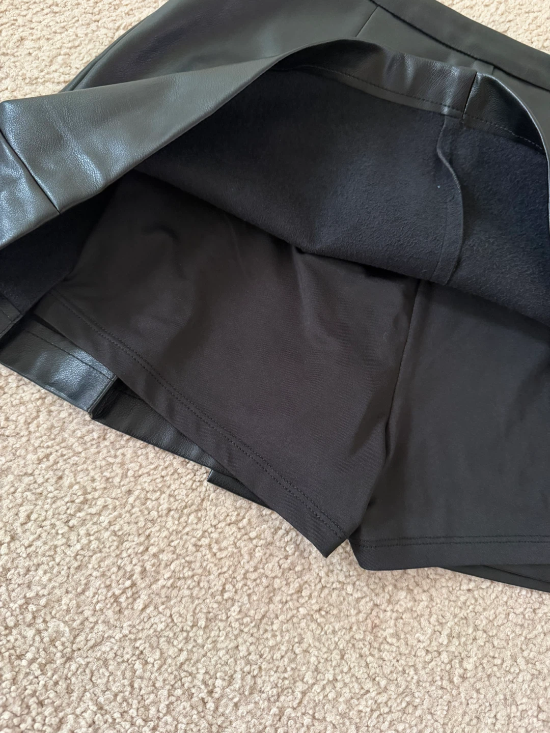 Dynamite Faux  leather skort - photo 3