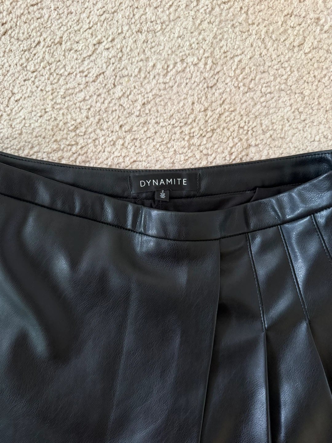 Dynamite Faux  leather skort - photo 4
