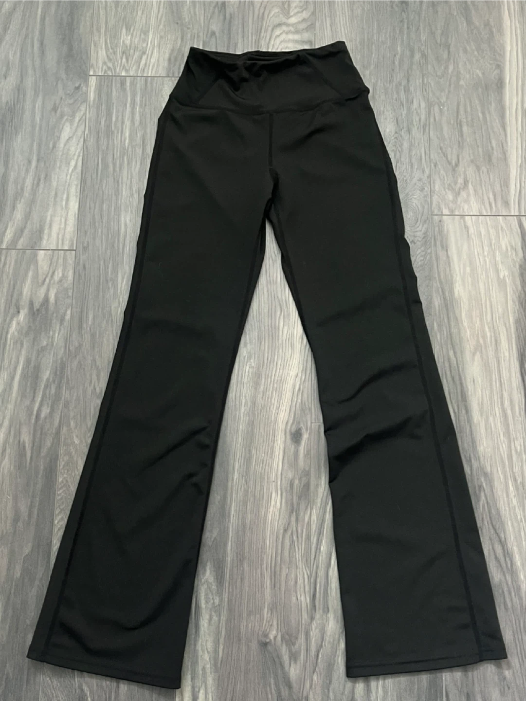 Black Flared Yoga Pants | Women