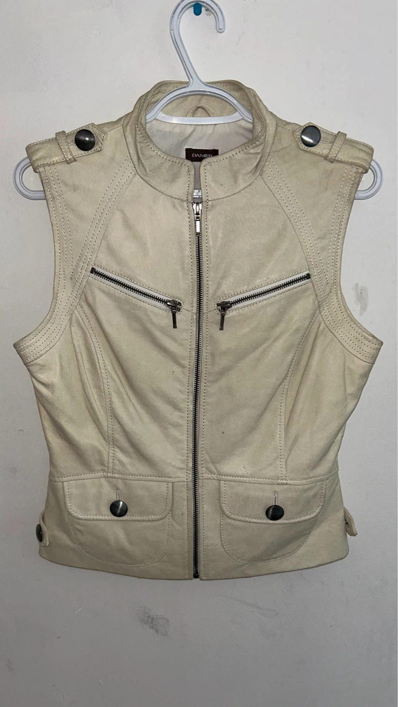 DANIER leather vest