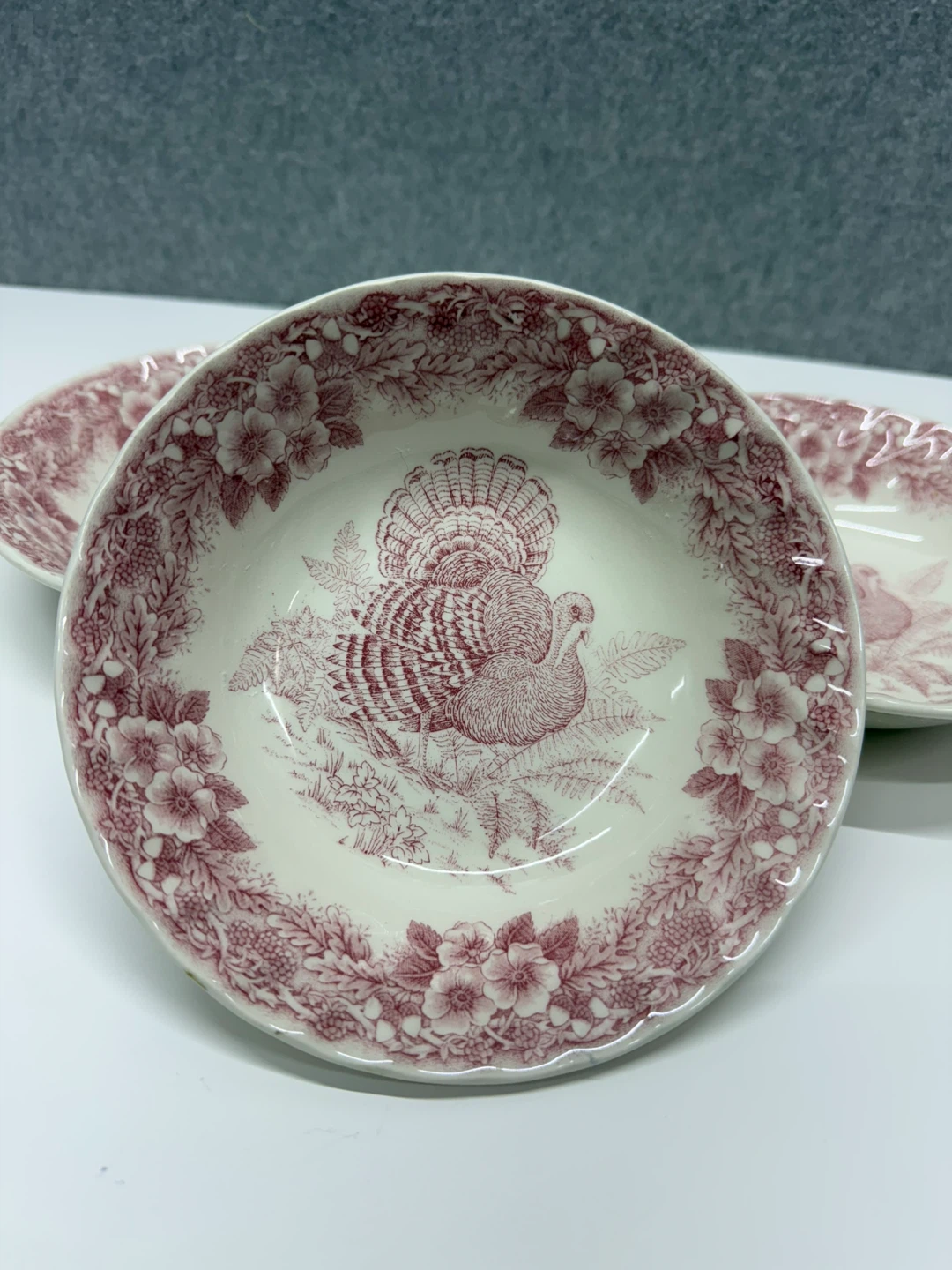Queen's "Thanksgiving" Bowls - Set of 3