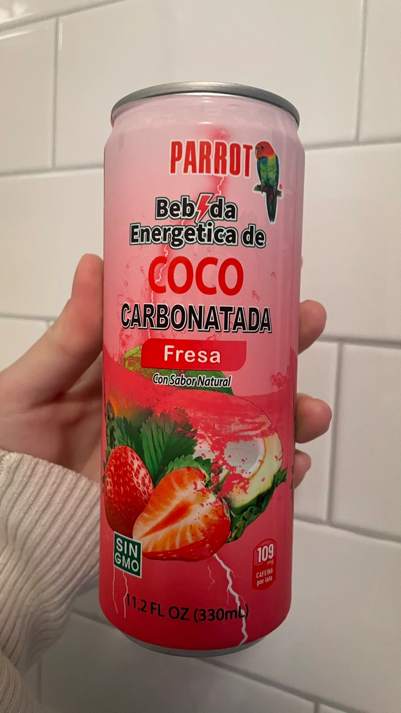 🥕 Parrot Strawberry Coconut Energy Drink