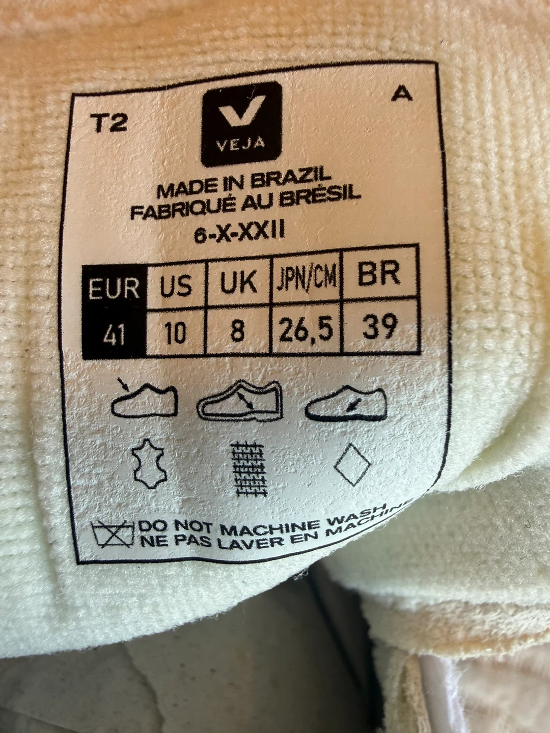 Veja White Sneakers Size US 10 - photo 4