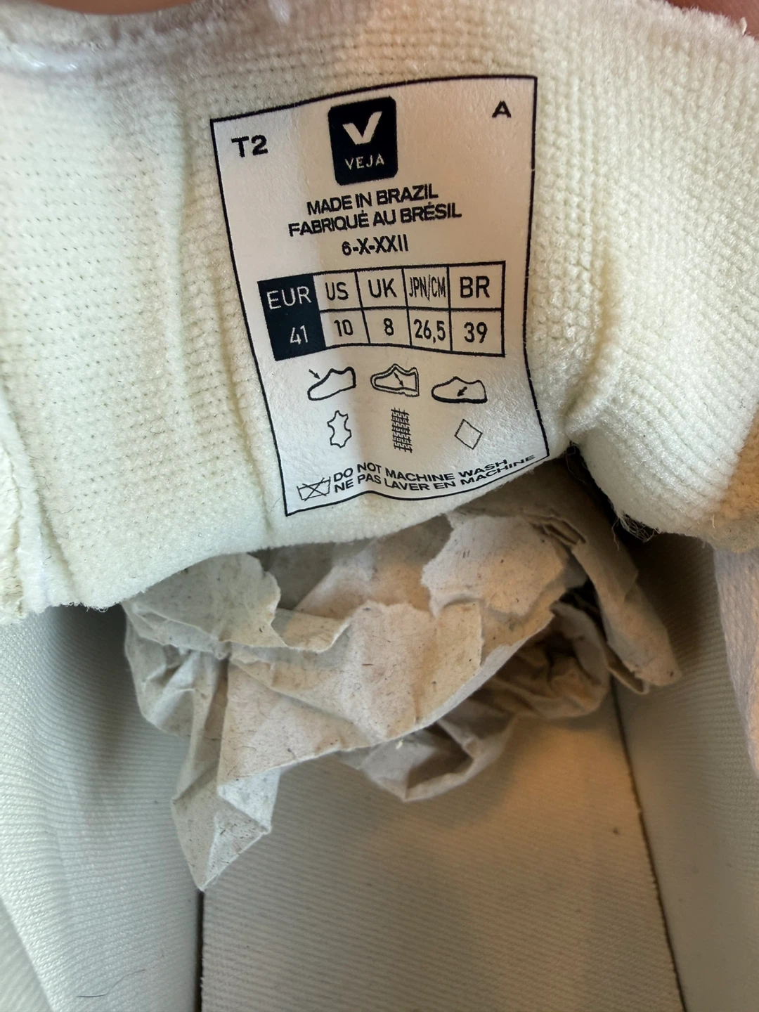 Veja White Sneakers Size US 10 - photo 5