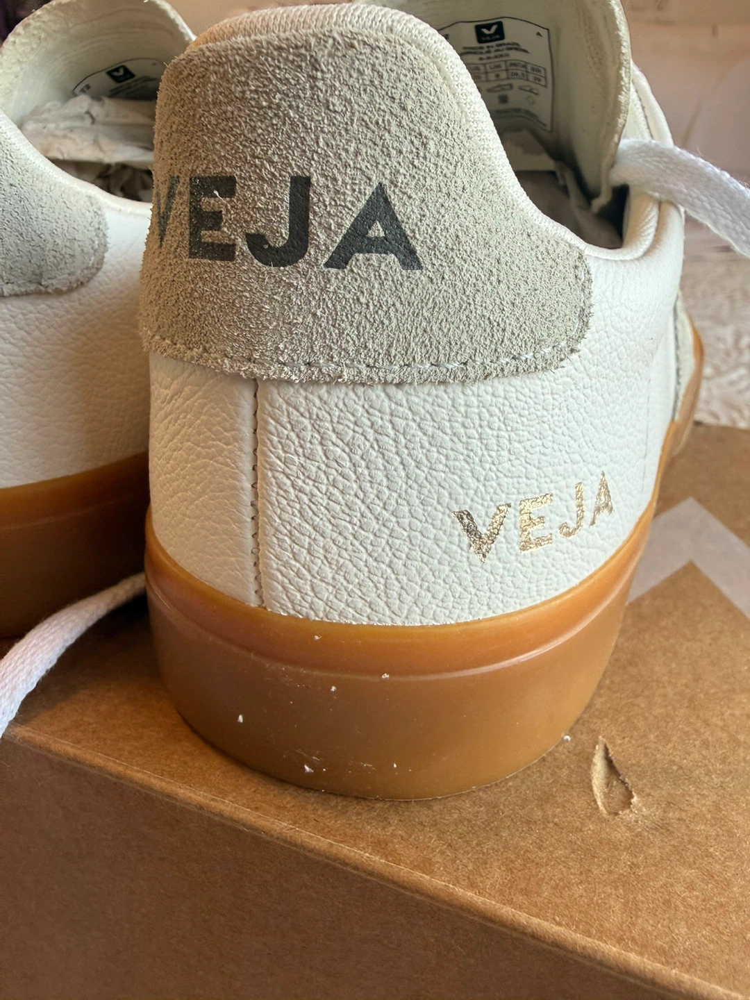 Veja White Sneakers Size US 10 - photo 3