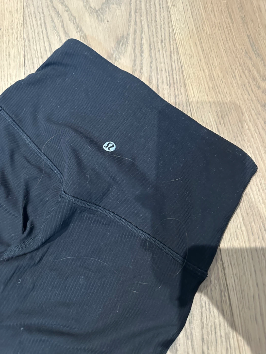 Lululemon Black Ribbed Flare Leggings/size 2 - photo 4
