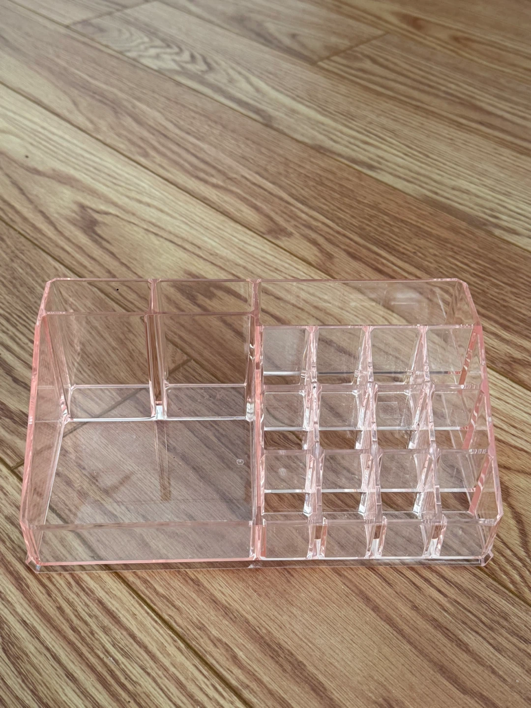 Pink Makeup Organizer Holder Container
