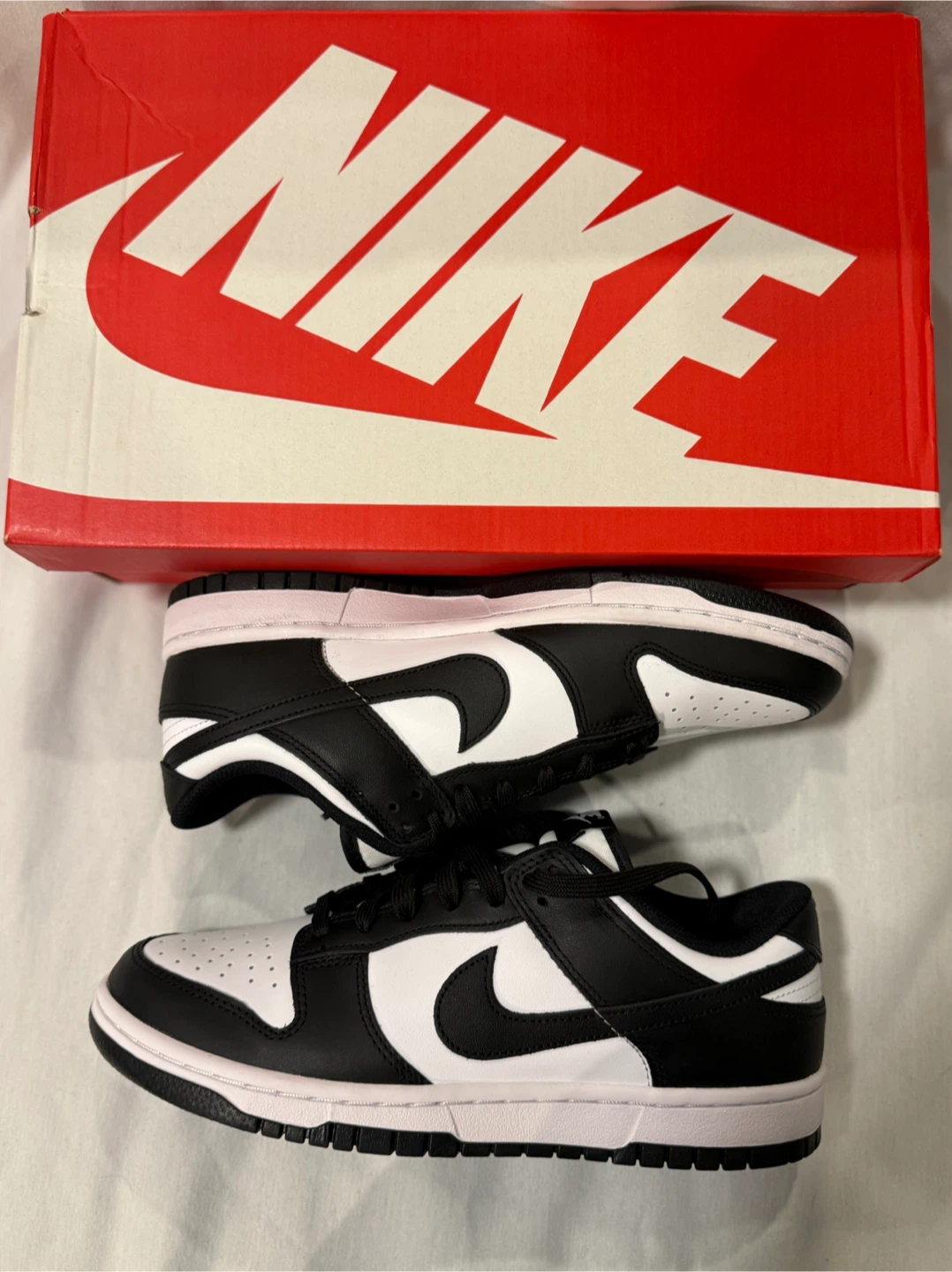 Nike Dunk Low (Black/White) Sneakers - photo 4