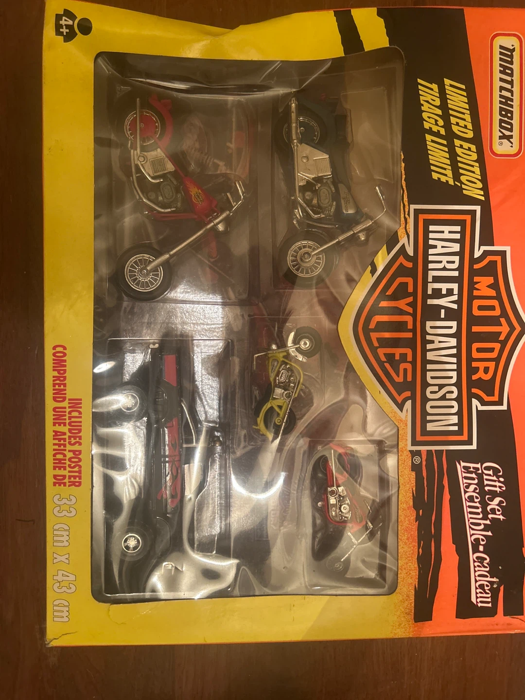 Matchbox Harley-Davidson Motorcycle Gift Set