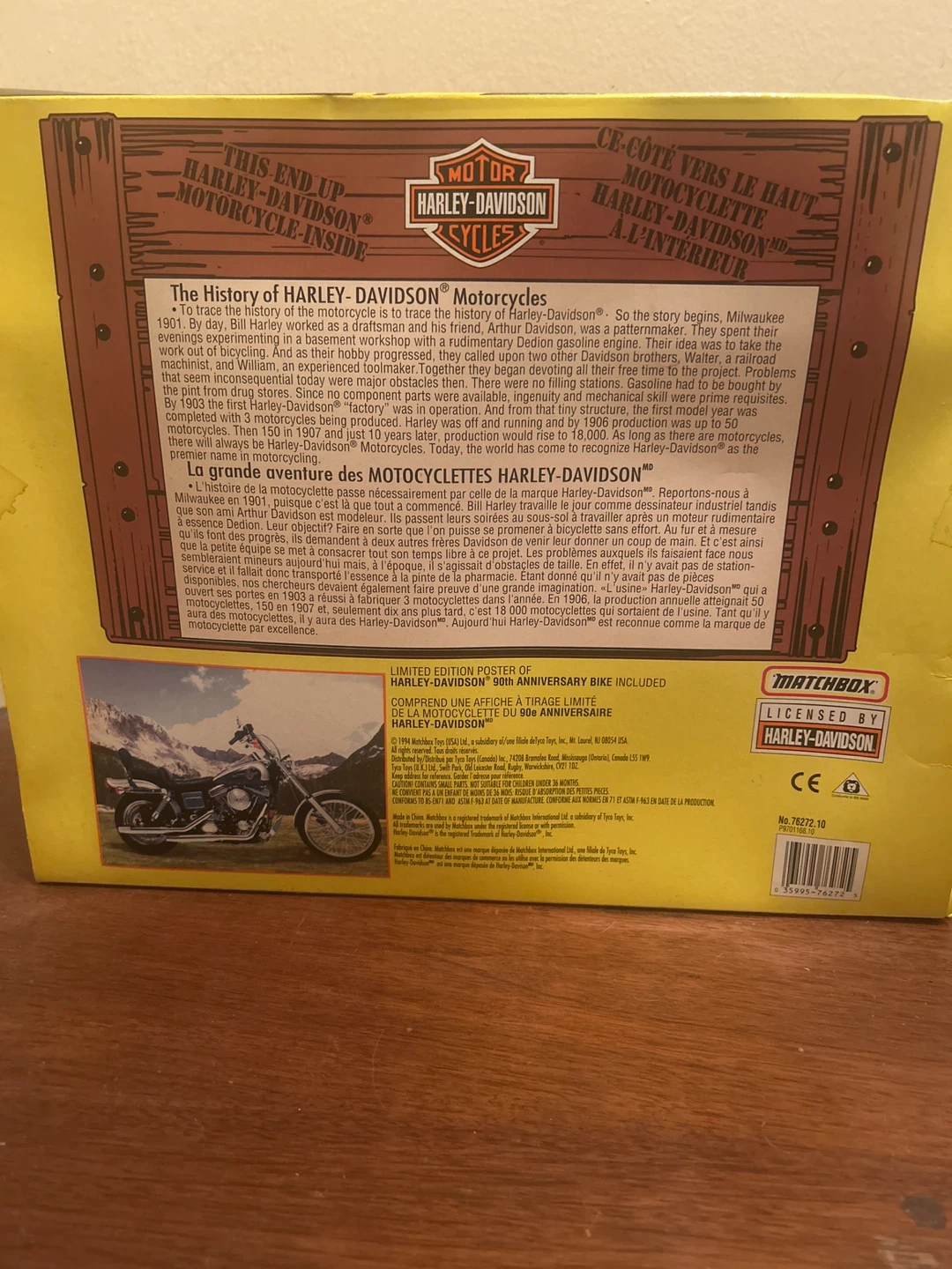 Matchbox Harley-Davidson Motorcycle Gift Set - photo 2