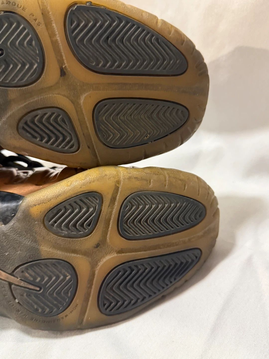 Nike Air Foamposite One Copper US 7Y - photo 4