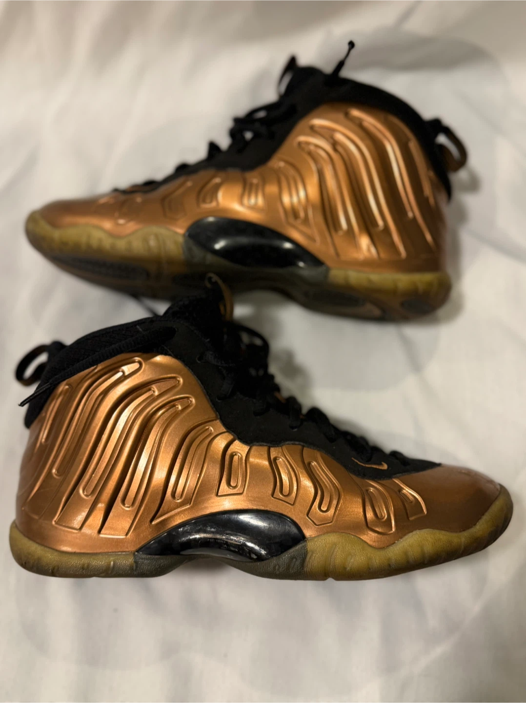 Nike Air Foamposite One Copper US 7Y - photo 3