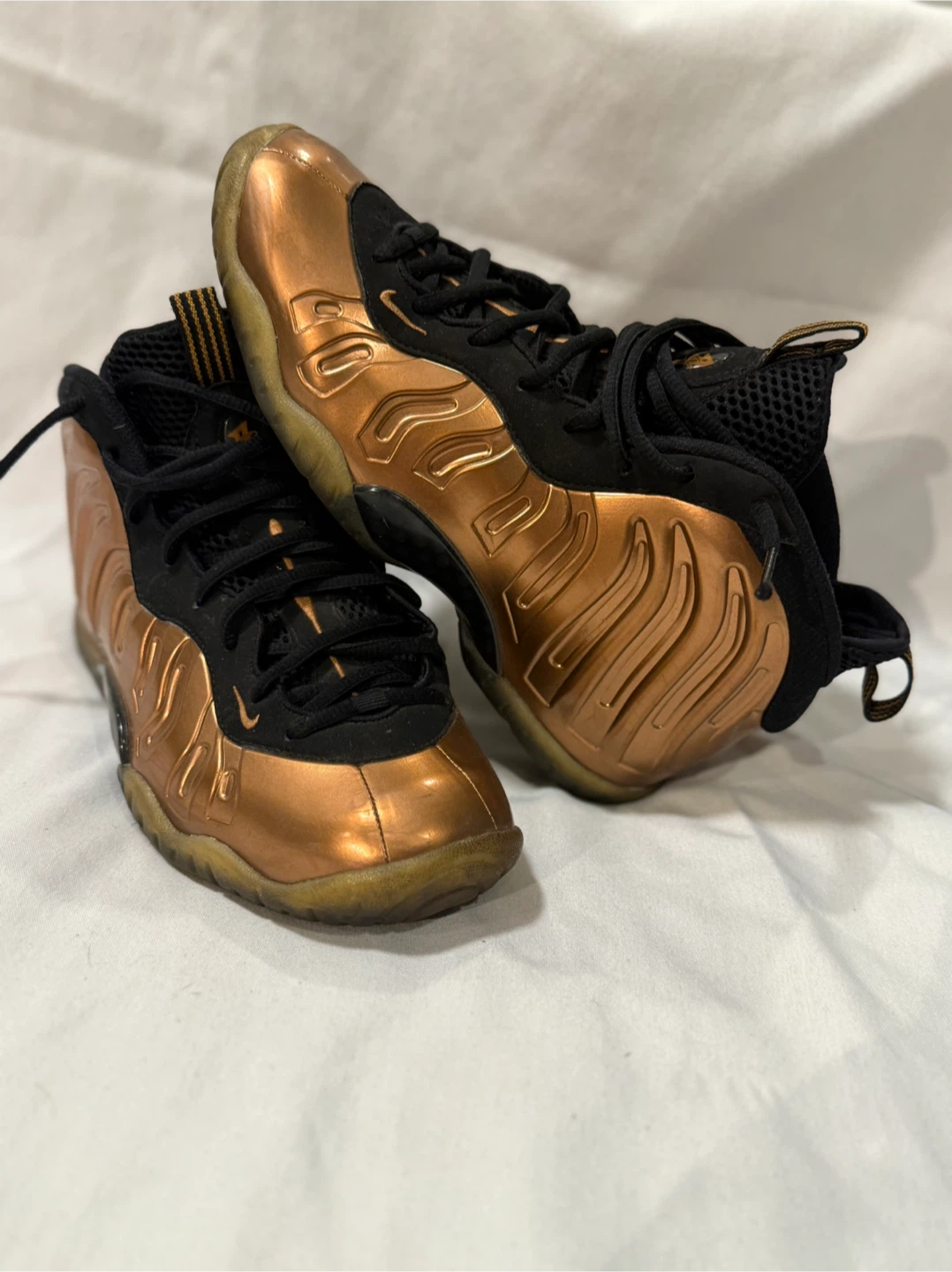 Nike Air Foamposite One Copper US 7Y - photo 2