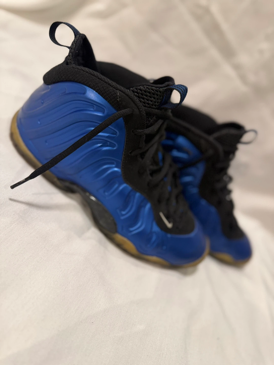 Nike Air Foamposite One Royal Blue Basketball Shoes - photo 3
