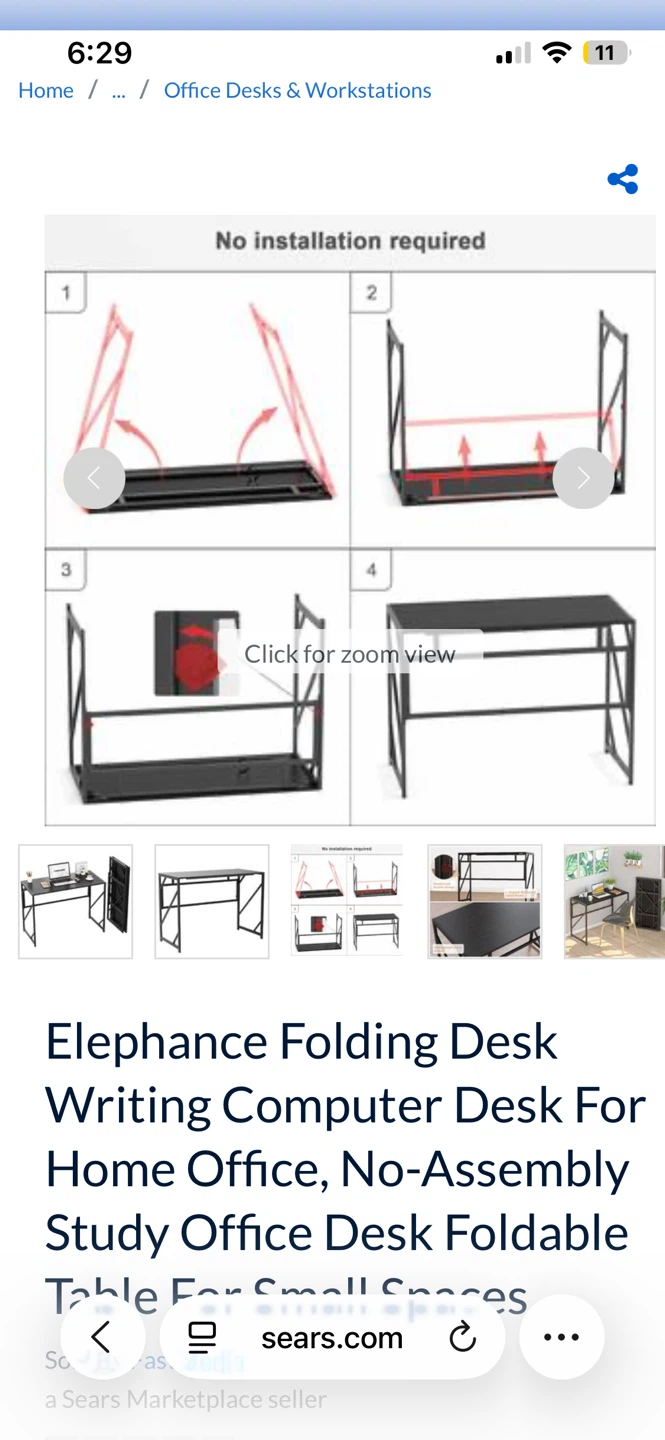 Elephance Folding Desk - photo 4