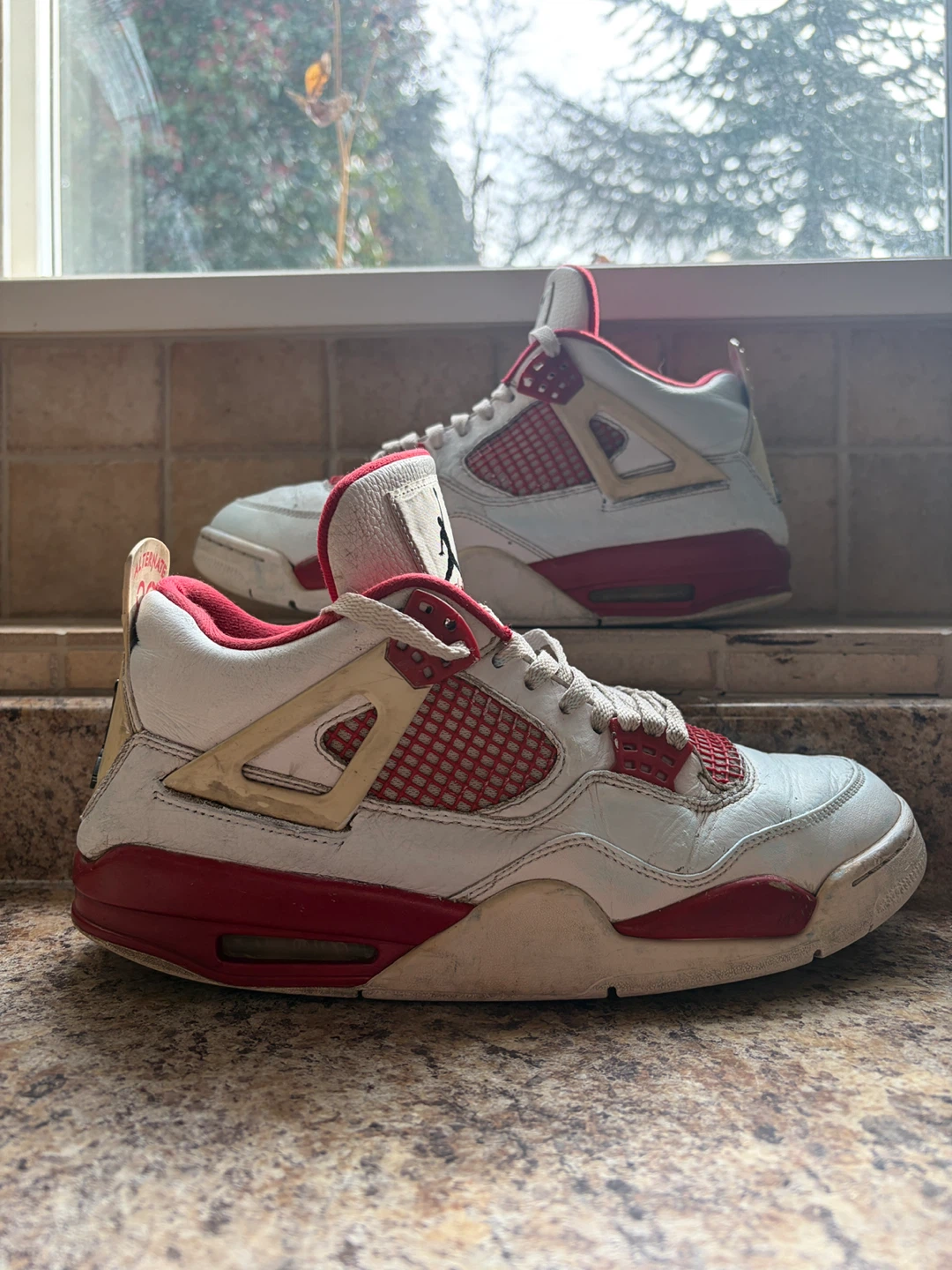 Air Jordan 4 Retro White Red