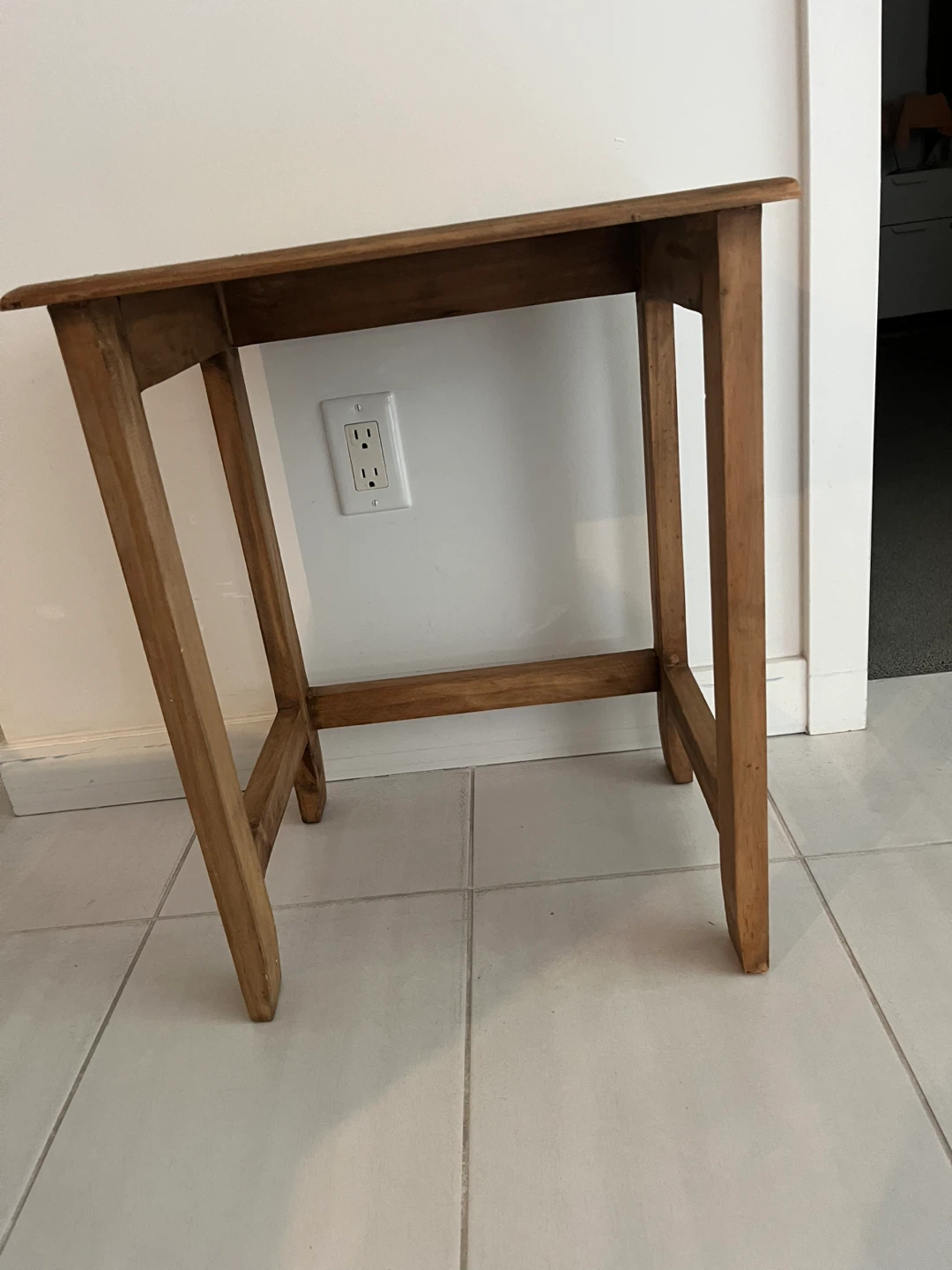 Wooden Side Table - photo 2