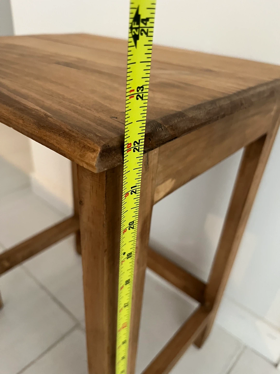 Wooden Side Table - photo 5