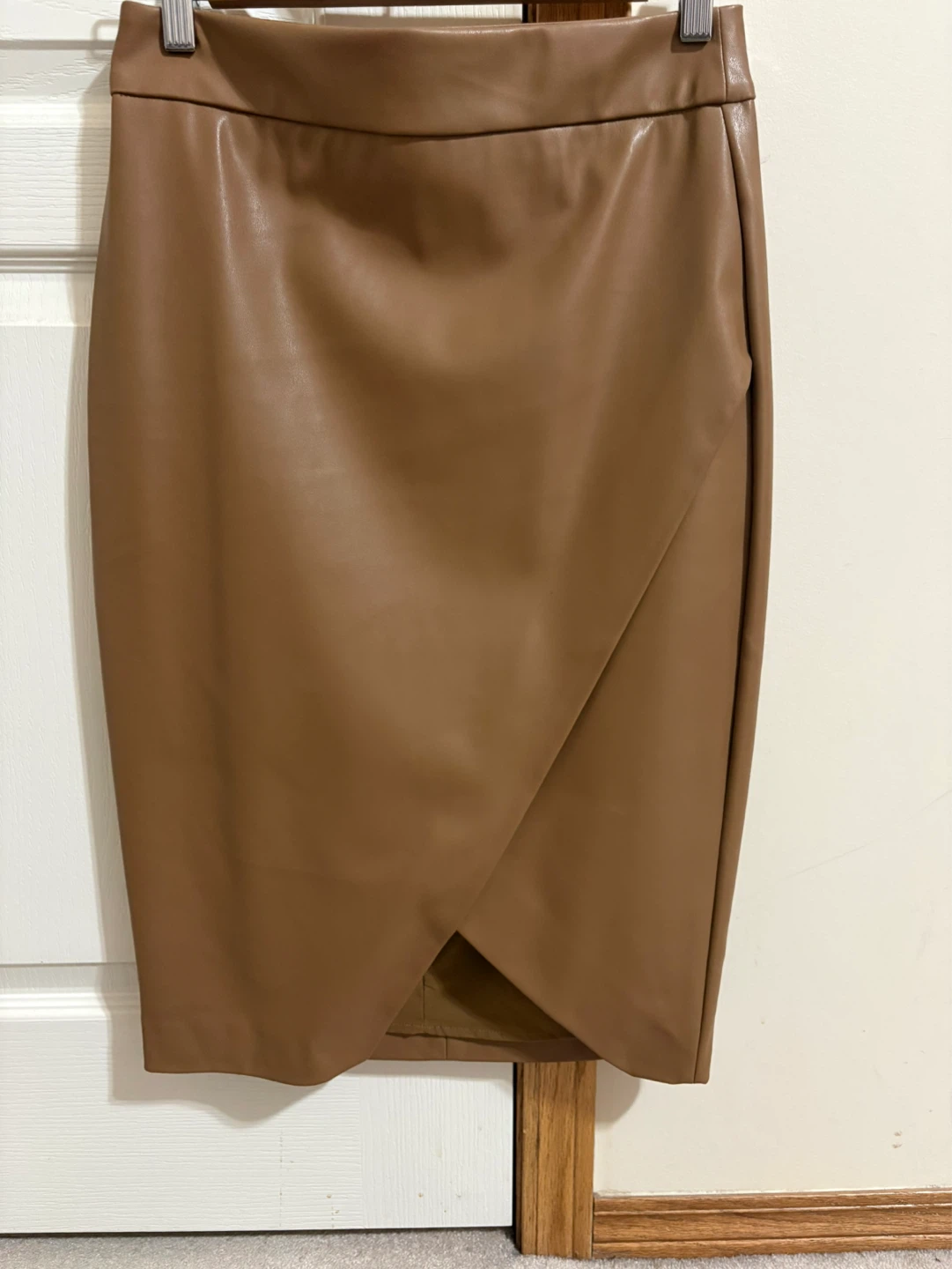 RW & CO. Faux Leather Pencil Skirt