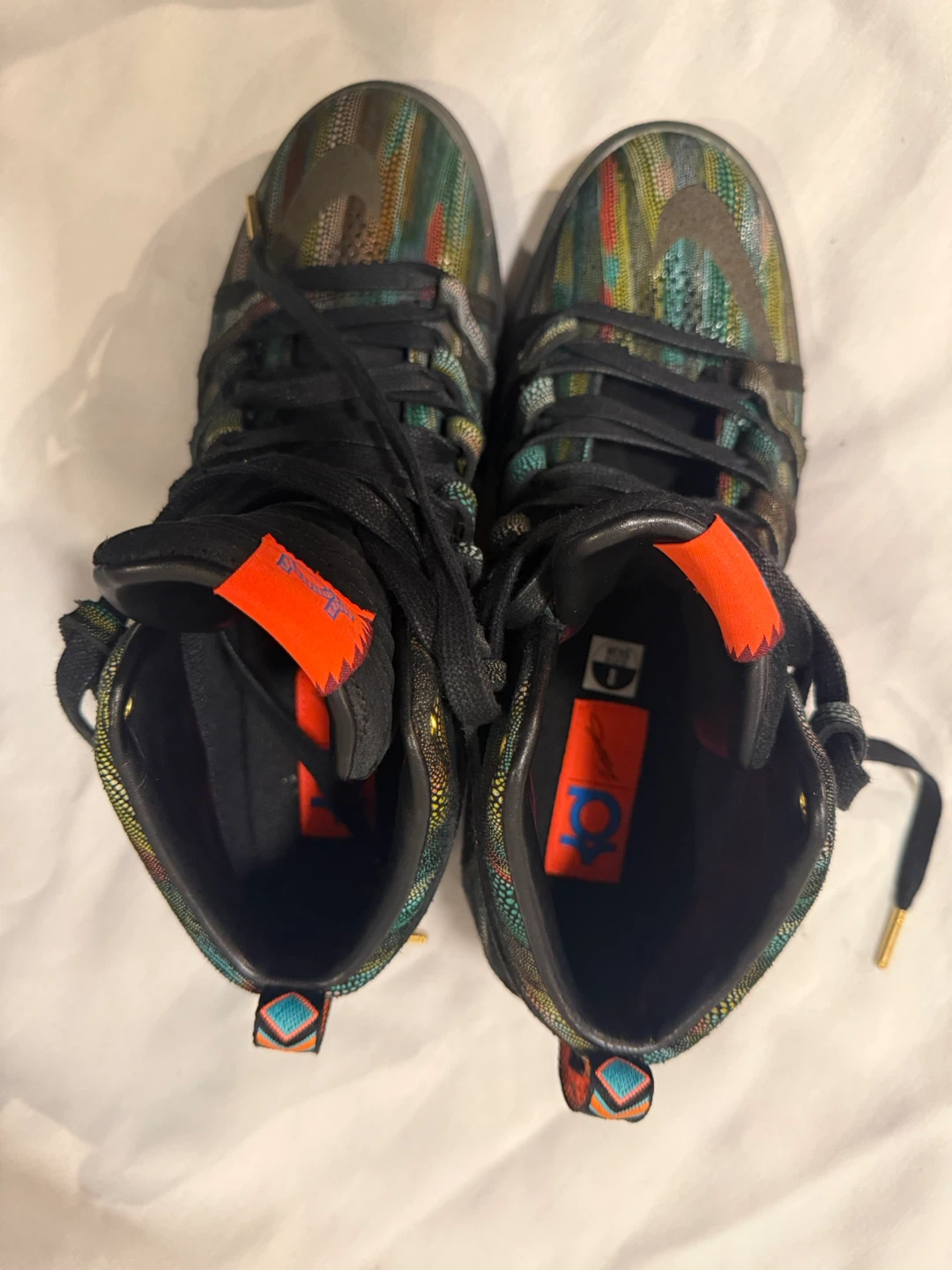 Nike KD 8 "What The" Mens Size 9 Basketball Shoes - photo 5