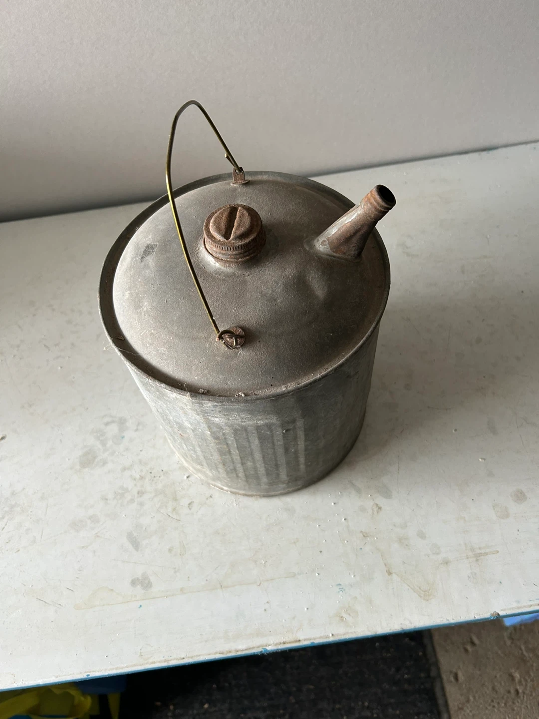 Vintage Metal Watering Can Spout Can