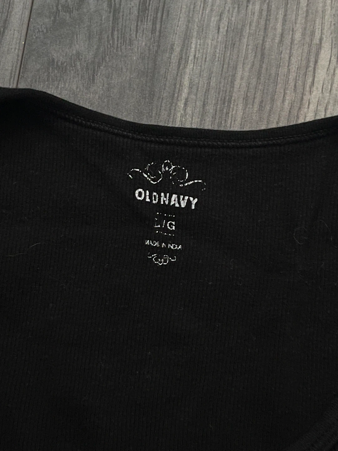 Vintage 100% Cotton Black Tank Top | Women - photo 2