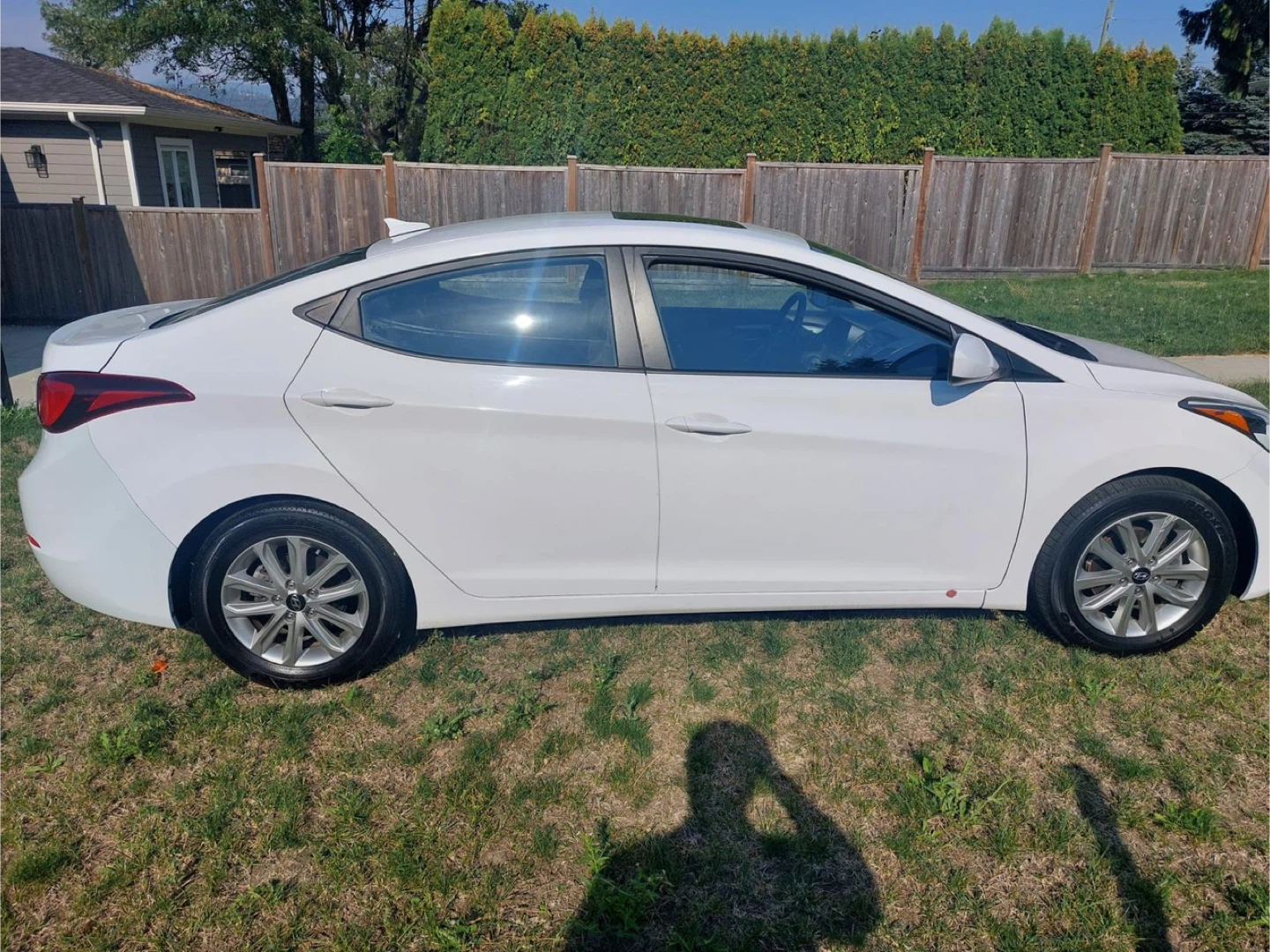 White Hyundai Elantra Sport Sedan - photo 3