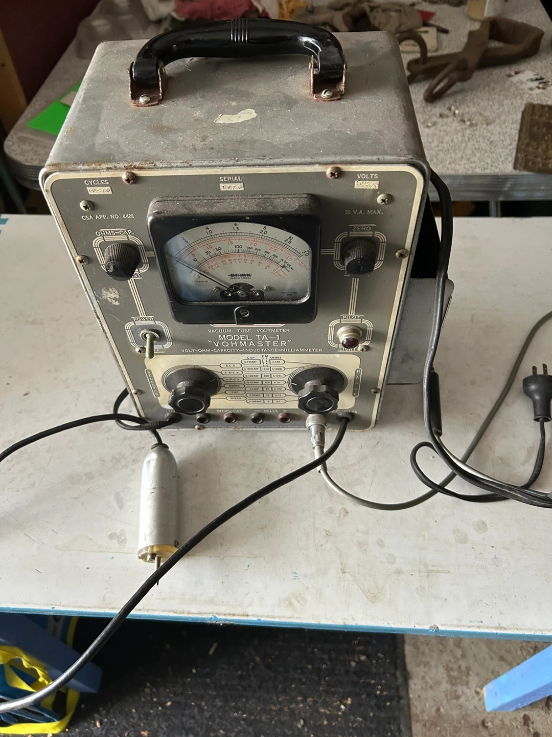 Stark TA-1 "Vohmaster" Vacuum Tube Voltmeter - photo 3