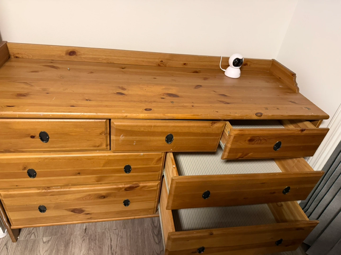 Wooden 7-Drawer Dresser - photo 3
