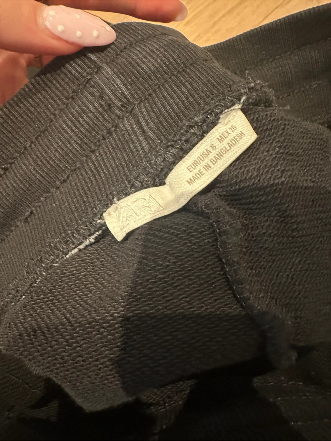 Zara Black Flare Sweatpants - Size S - photo 3