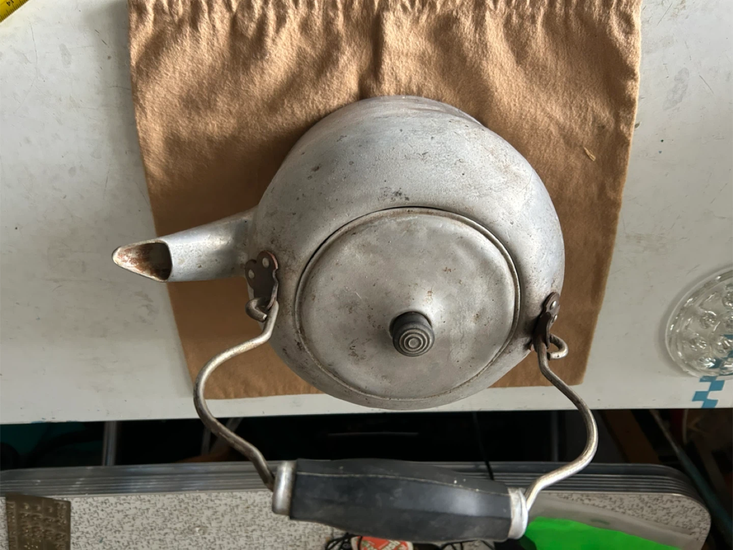 Vintage Aluminum Kettle