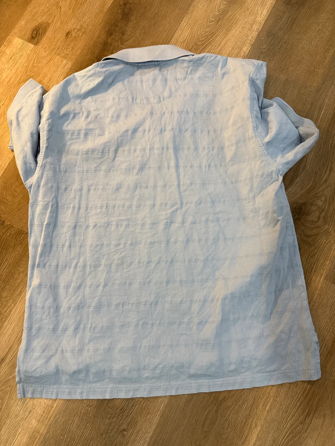 Tasso Elba Golf Polo Shirt - Light Blue - Size M - photo 5