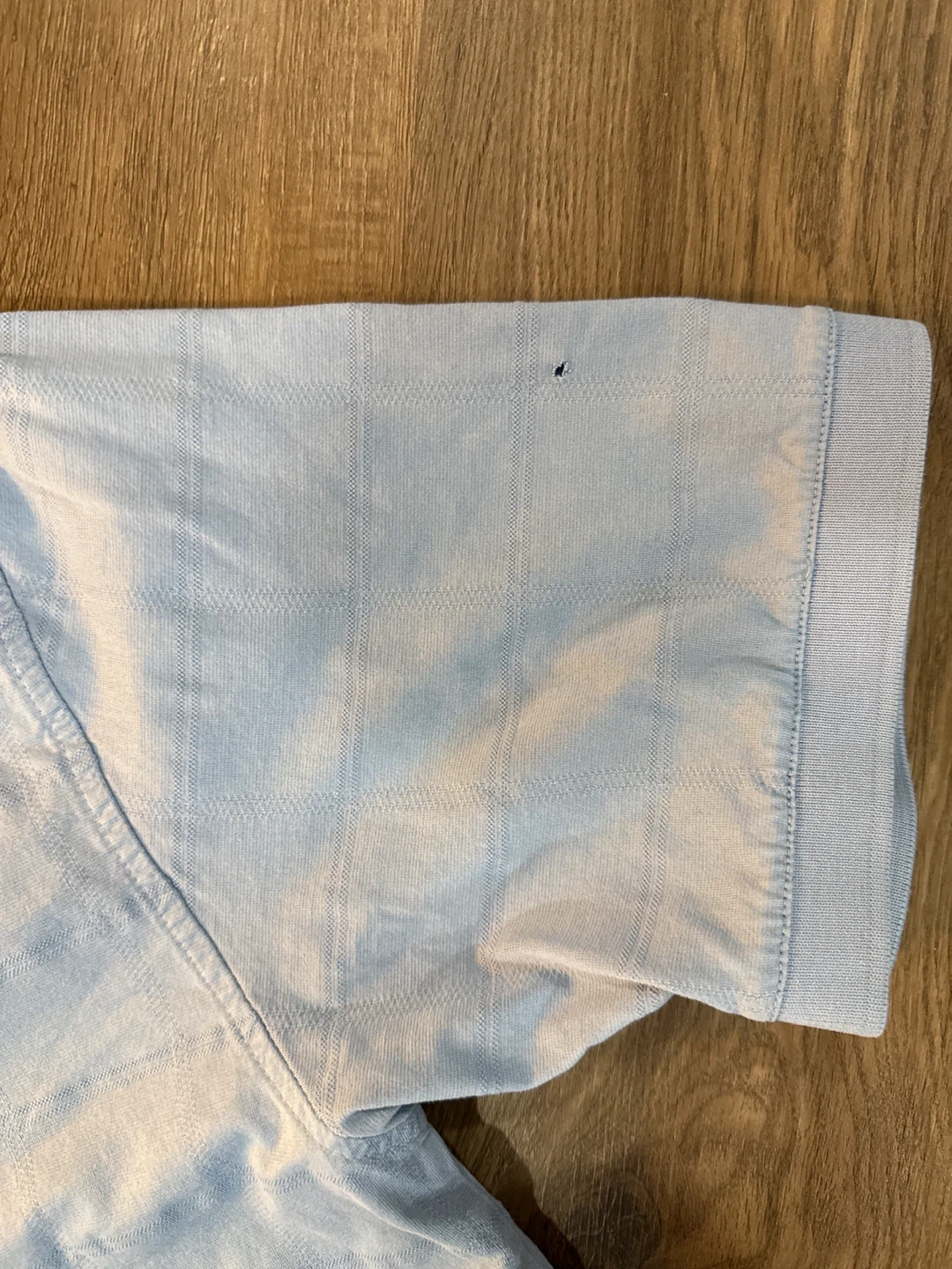 Tasso Elba Golf Polo Shirt - Light Blue - Size M - photo 4