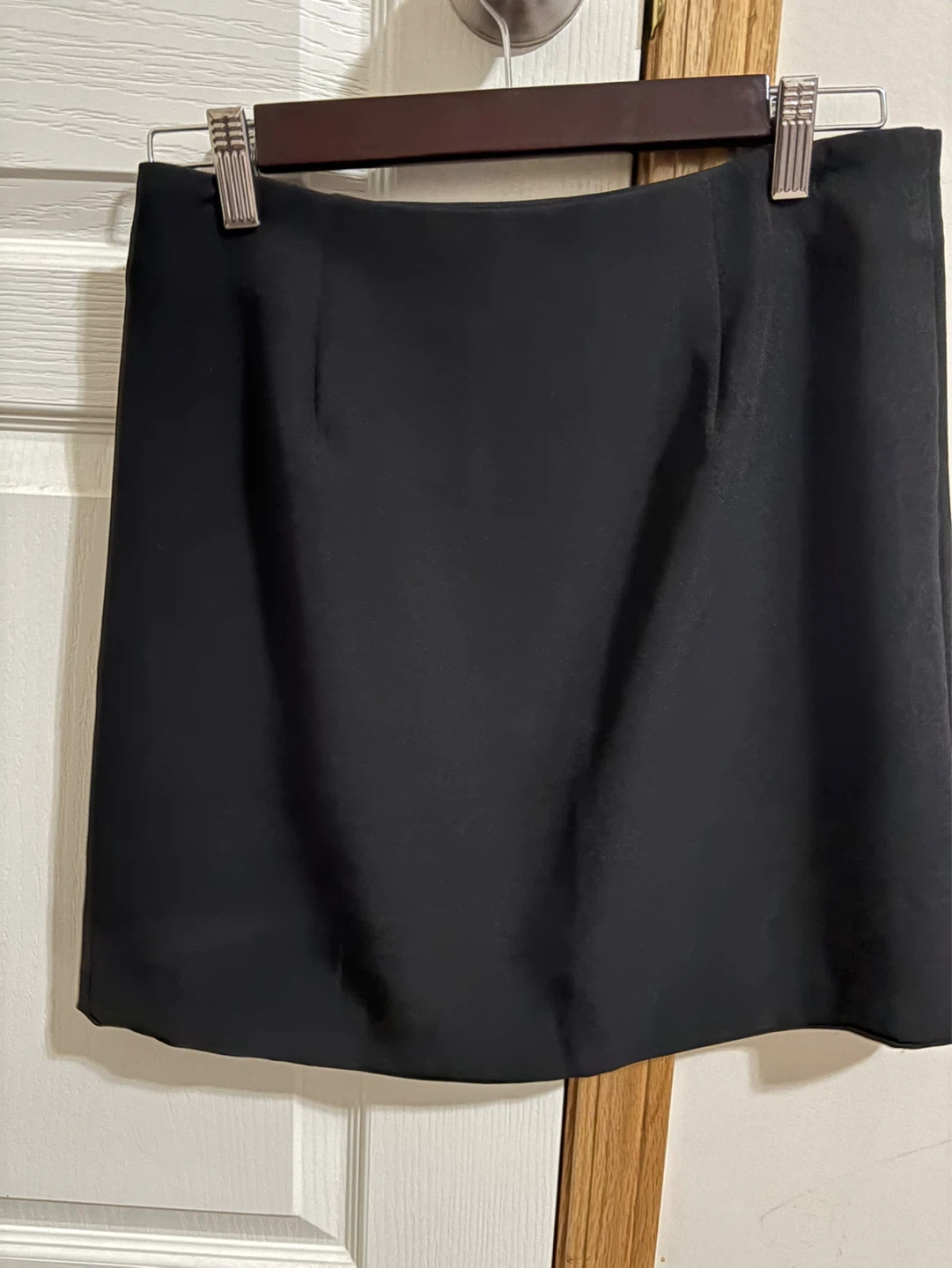 Vero Moda Black Mini Skirt with Rhinestone Fringe - Size M - photo 2