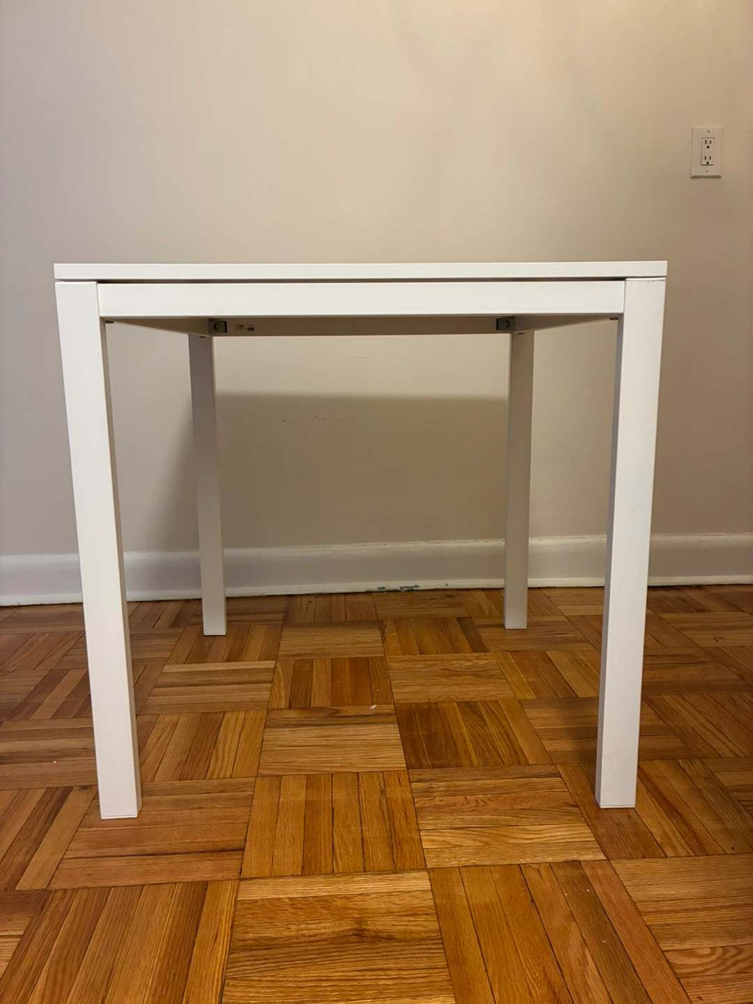 White Square Table