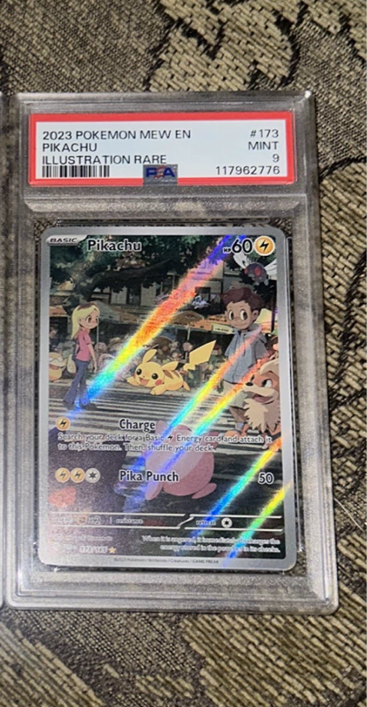 2023 Pokemon Pikachu PSA 9
