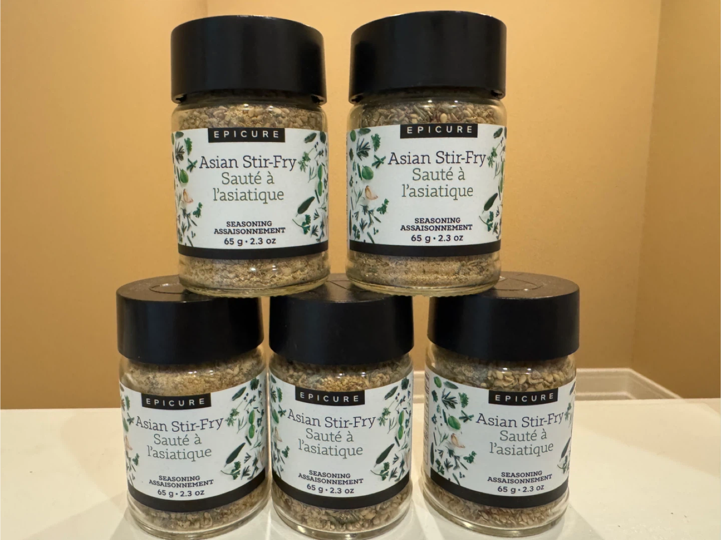 Epicure Asian Stir-Fry Seasoning (5 x 65g)