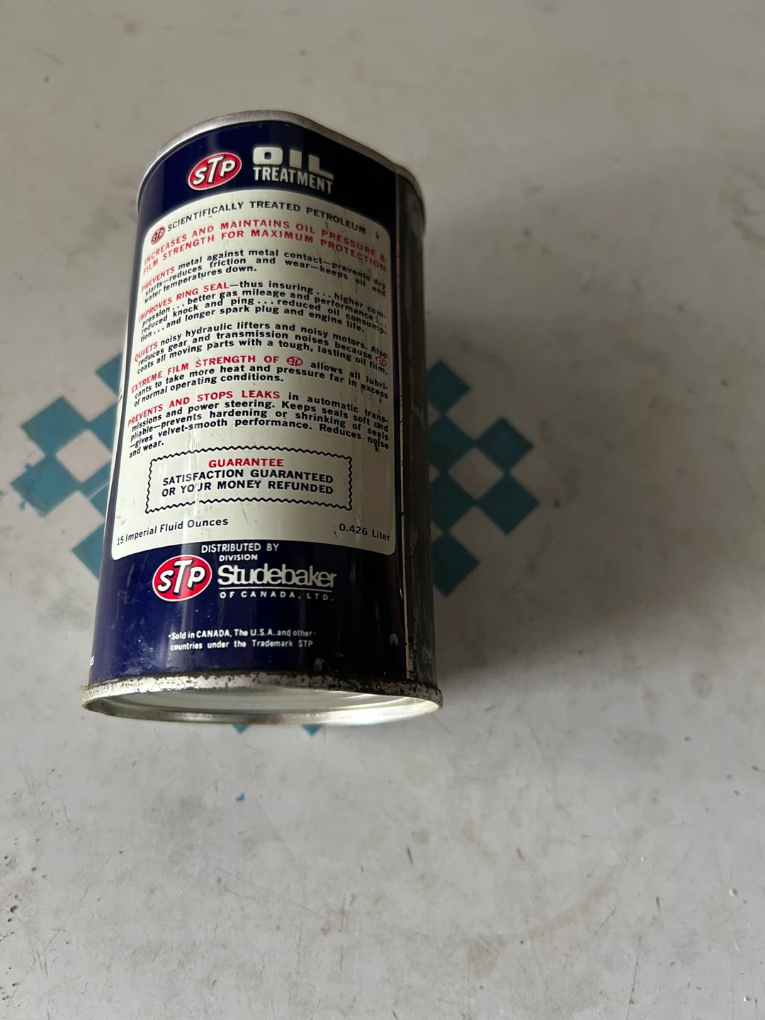 STP Oil Treatment Can - photo 3