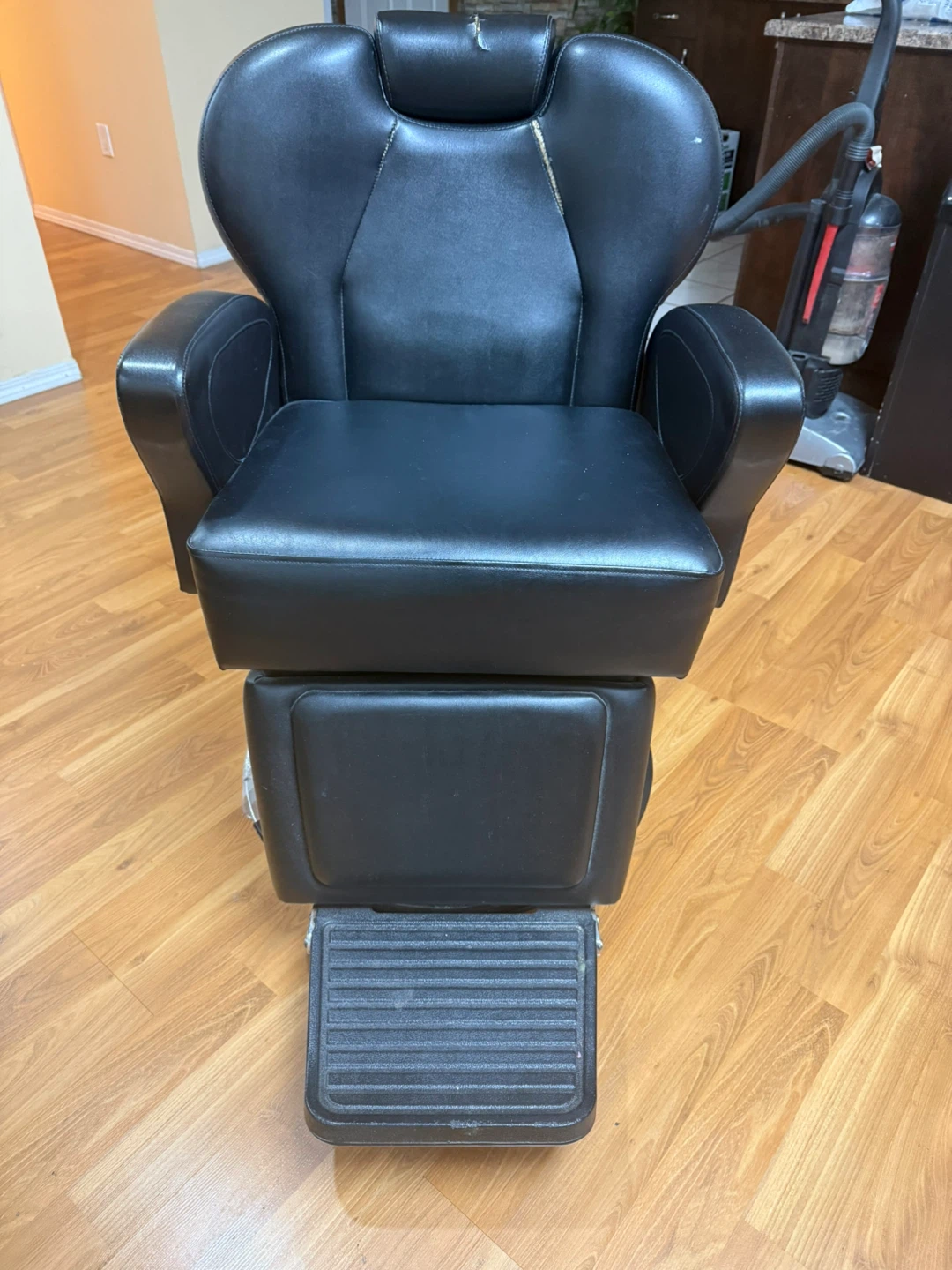 Black Barber Chair