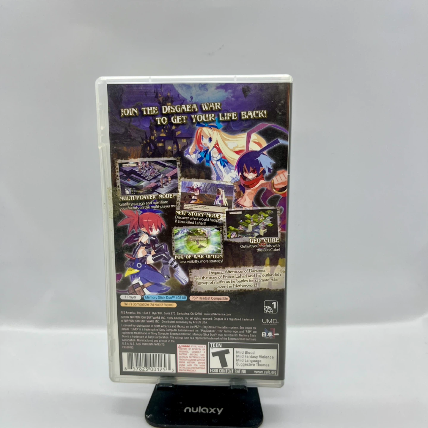 Disgaea: Afternoon of Darkness PSP - Tested & Works -CIB - photo 2