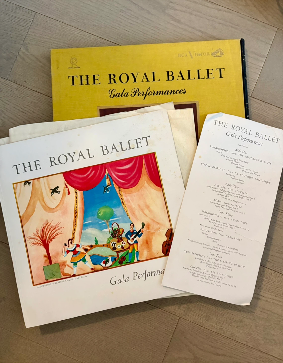 The Royal Ballet Gala Performances RCA Victor Vinyl Record Set - photo 2