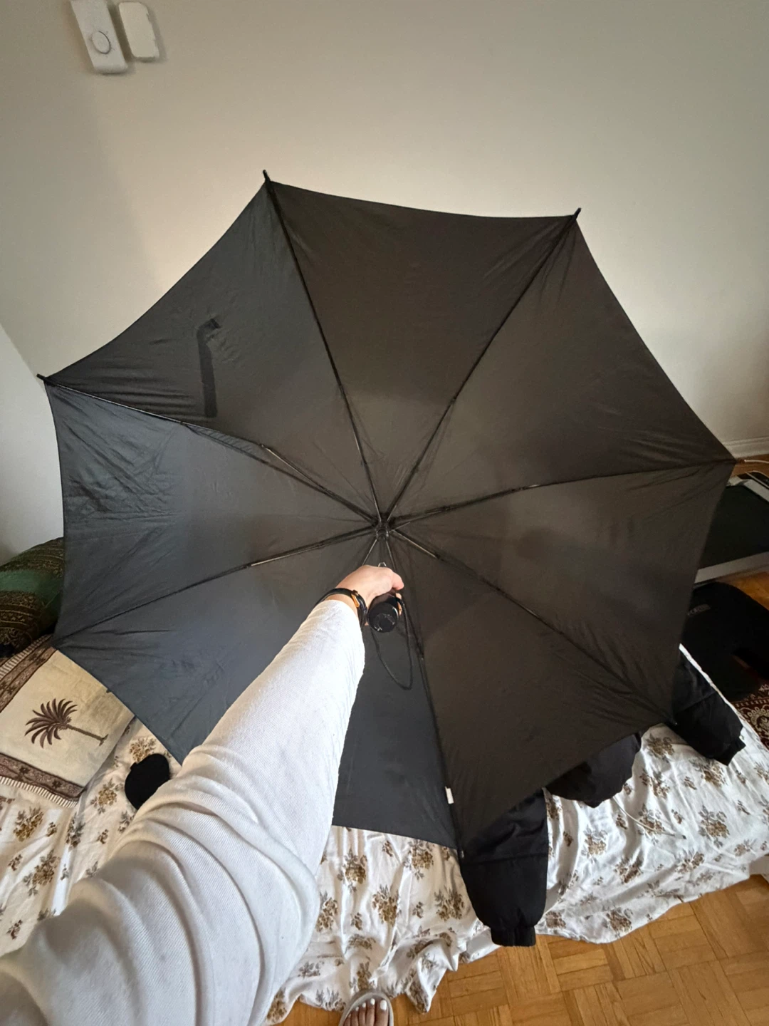Big size of Black Folding Umbrella - photo 2