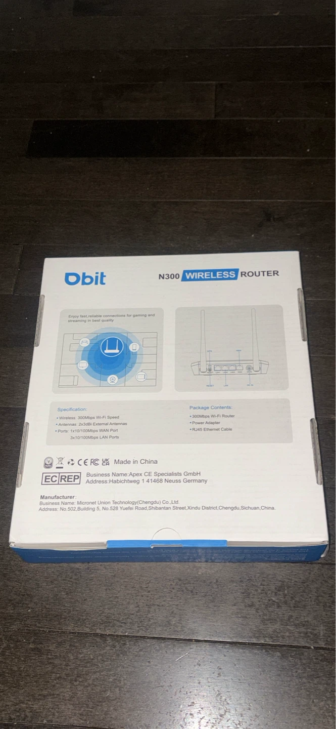 Dbit N300 Wireless Router T1 Pro - photo 3