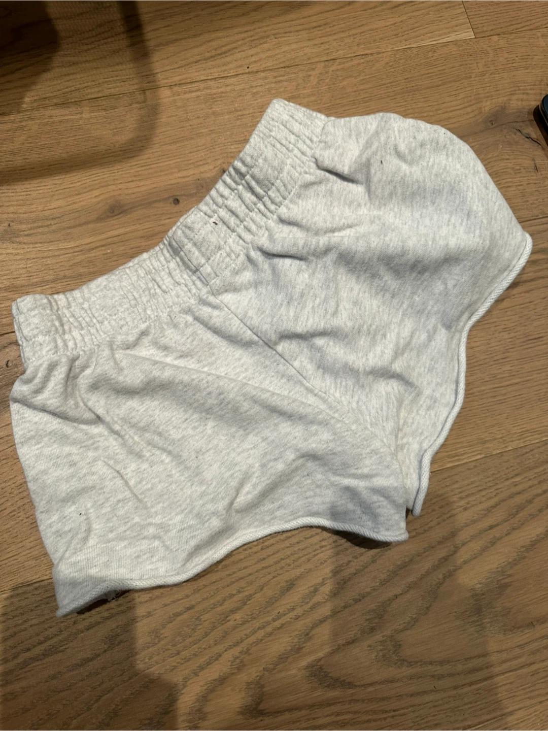 GARAGE Grey Cotton Lounge Shorts TP/XS - photo 2