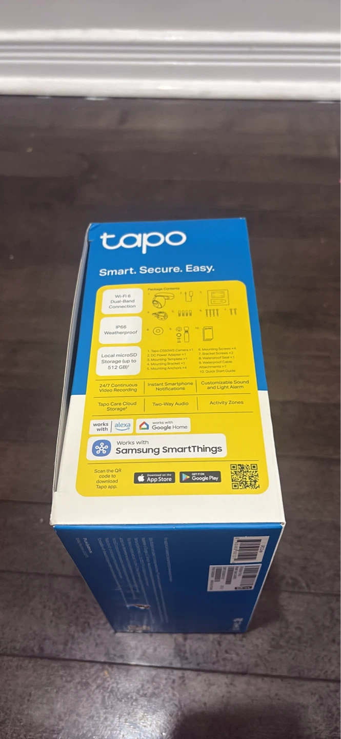 Tapo Outdoor Pan/Tilt Security Wi-Fi Camera 4K - photo 3